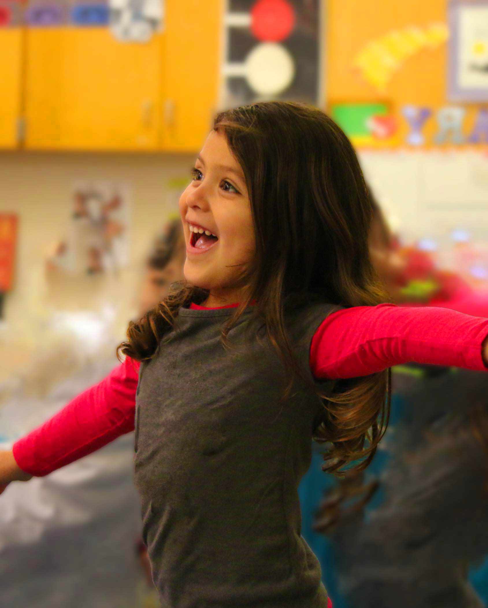 Preschool girl